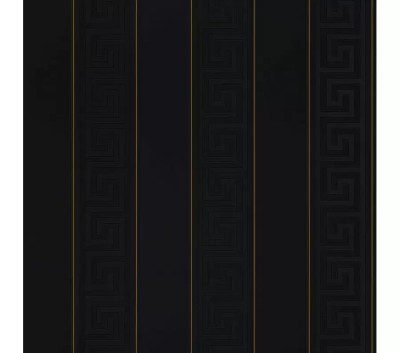 Tapet lux, model grecesc, negru, auriu, living, dormitor, elegant, Versace V, 93524-4 foto