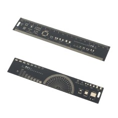 Rigla sablon pentru electronica 20cm OKY0303
