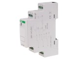 Releu electromagnetic F&amp;F PK-3P-24V, &icirc;ntrerupător 250VAC pentru șină DIN