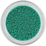 Perle decorative 0,5mm - azur verzui