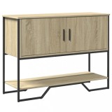 vidaXL Măsuță consolă, stejar sonoma, 100x35x74,5 cm, lemn prelucrat
