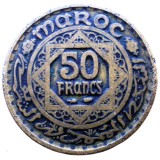 1.002 MAROC MOHAMMED V 50 FRANCS FRANCI 1371/1952