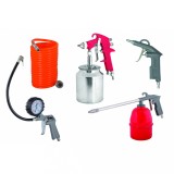 Set accesorii pentru compresor 5 piese Raider RD-AT01, multifunctional