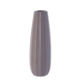 Cumpara ieftin Vaza flori ceramica gri inchis 15 x 46 cm