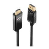 Cumpara ieftin Cablu video Cablu Lindy 1m DisplayPort la HDMI