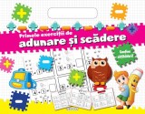 Bloc cu abțibilduri - Primele exerciții de adunare și scădere - Paperback - Girasol