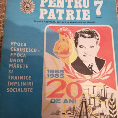 REVISTA PENTRU PATRIE - NR 7 - 1985
