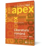 Bacalaureat 2007. Literatura romana. Subiecte rezolvate de tip II pentru proba orala
