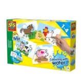 Cumpara ieftin Set de pictat cu apa SES Creative - Ferma animalelor
