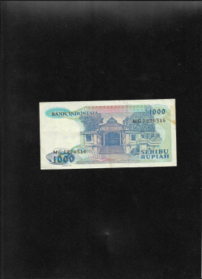 Indonezia Indonesia 1000 rupiah rupii 1987 seria270516 foto