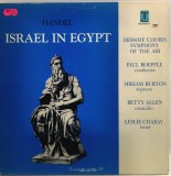 Georg Frierich Handel. Paul Boepple &lrm;&ndash; Israel In Egypt _ NM / VG+ _ dublu vinil, 2 x LP discuri muzica clasica SUA , 1974
