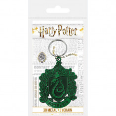 Breloc licenta Harry Potter - Emblema Casei Slytherin foto