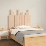 VidaXL Tăblie de pat pentru perete, 82,5x3x80 cm, lemn masiv de pin