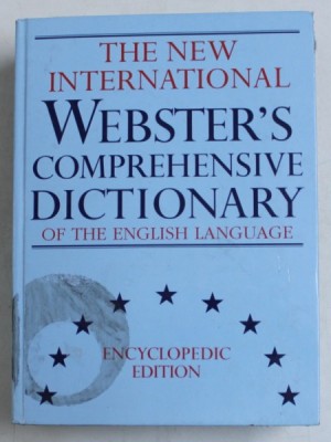 THE NEW INTERNATIONAL WEBSTER&amp;#039;S COMPREHENSIVE DICTIONARY OF THE ENGLISH LANGUAGE , ENCICLOPEDIC EDITION , 2003 foto