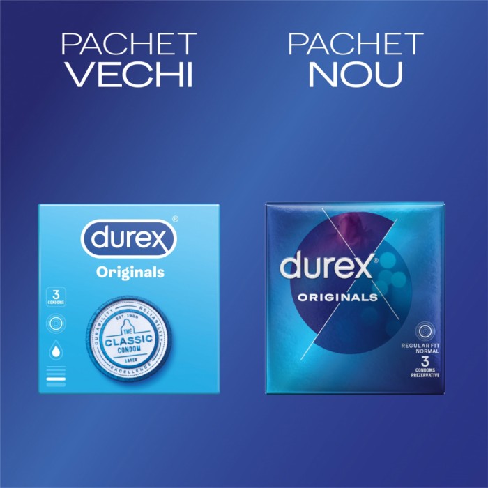 Prezervative Durex Originals, 5+1 bucati