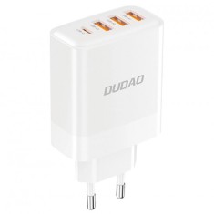 Incarcator Retea Dudao A5HEU, 20W, 3A, 1 x USB-C - 3 x USB-A, Alb foto