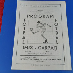 program IMIX Agnita - Carpati Marsa