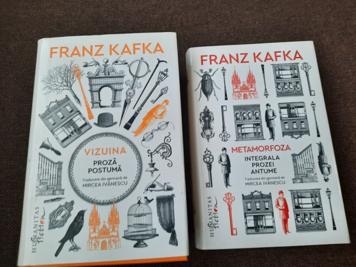 FRANZ KAFKA INTEGRALA PROZEI 2 VOLUME EDITIE DE LUX CARTONATE