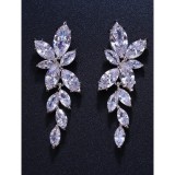 Cumpara ieftin Cercei Argintii cu Zirconiu - 69697