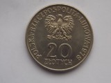 20 ZLOTY 1978 COMEMORATIVA