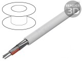 Cablu ecranat 3x22AWG 305m