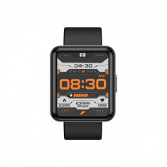 Smartwatch iSEN Watch Q333, Negru, IPS 1.7 , Puls, Presiune sanguina, Saturatie oxigen, Monitorizare somn, Bt v5.0, IP67, 180mAh
