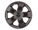 Cumpara ieftin Set 4 capace roti Bis Negru R16 pentru gama auto Mazda, Autohelix MSA