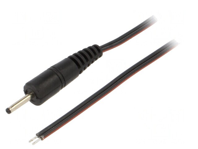 Cablu Alimentare DC 2,35/0,7 mm Negru 0,5m