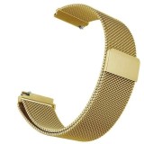 Cumpara ieftin Curea Milanese Loop, compatibila Huawei Watch GT 2 42mm, telescoape QR, Auriu, Very Dream