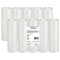 Set 10 role pungi vidat gofrate, dimensiuni 200x3000 mm, transparente, grosime 85 microni, preparare sau depozitare Sous Vide
