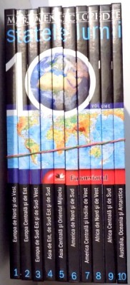 MAREA ENCICLOPEDIE , STATELE LUMII , 10 VOLUME , 2009 foto