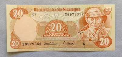 Nicaragua - 20 Cordobas (1979) foto