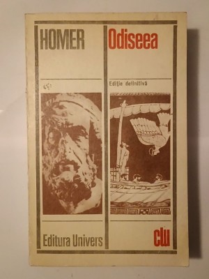 Homer - Odiseea (ediție definitivă) (trad. George Murnu; ed. D. M. Pippidi; 1971) foto