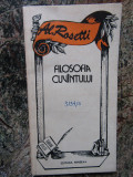 FILOSOFIA CUVANTULUI - Al. Rosetti