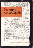 C8176N Sz&eacute;kely oklev&eacute;lt&aacute;r, &Uacute;j sorozat, I, Udvarhelyi sz&eacute;ki t&ouml;rv&eacute;nykez&eacute;si jegyzők&ouml;nyvek 1569-1591, 1983
