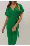 Cumpara ieftin Rochie midi, Mohito, viscoză, verde, 38