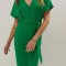 Rochie midi, Mohito, viscoză, verde, 38