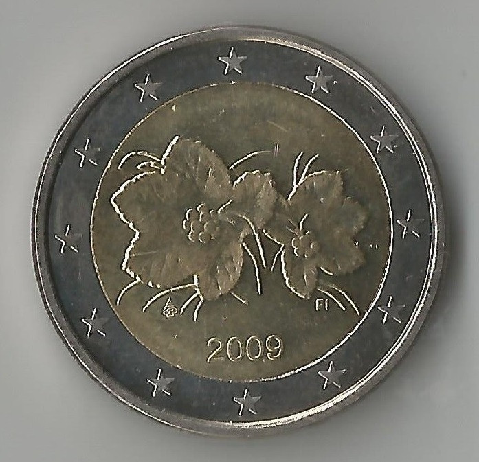 Finlanda, 2 euro de circulatie, 2009, UNC