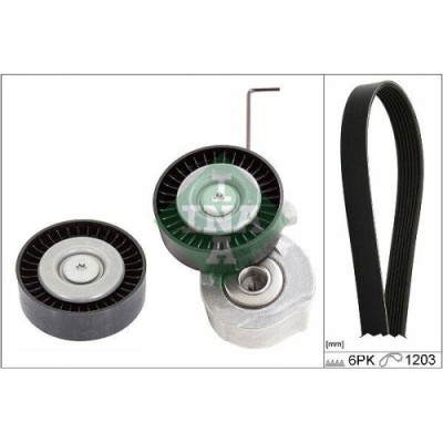 Set curea transmisie Volvo S60 2 (134) 04.10-12.19, S80 2 (124) 03.06-12.16, V60 I (155) 07.10-12.18, V70 3 (135) 04.07-04.16, Xc60 I Suv (156) 05.08 foto