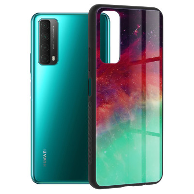 Husa telefon Huawei P Smart 2021 - Techsuit Glaze Series - Fiery Ocean foto