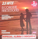 Disc vinil, LP. Hits A L&#039;Orgue Hammond SET 2 DISCURI VINIL-TONY PARSONS