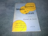 Cumpara ieftin A HRISCA - BASCHET CULEGERE DE ARTICOLE 1972