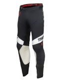 Pantaloni enduro motocross THOR Analog Black White