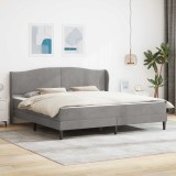 vidaXL Cadru de pat cu depozitare și tăblie 2 pcs Lemn prelucrat 3415220