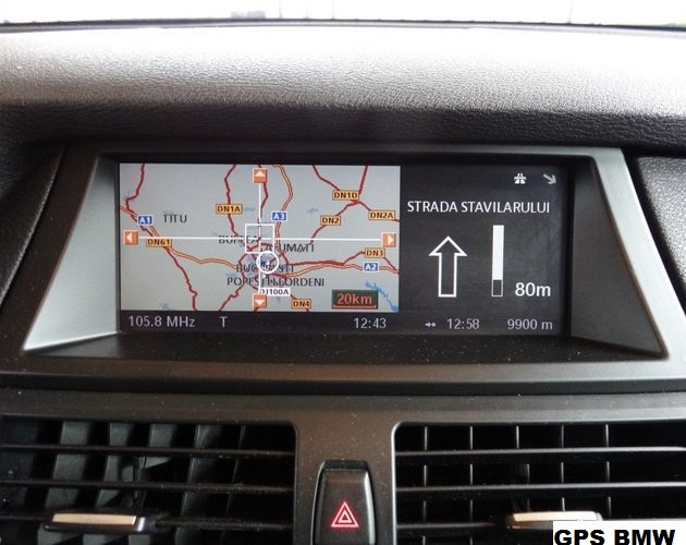 BMW CD DVD Harti navigație BMW E81 E87 E90 E91 E60 E61 BMW GPS Europa Romania