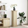VidaXL Suport prezentare cu depozitare sonoma stejar 31x30x90 cm lemn 854609