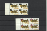 Romania MNH 2001 - Animale 1993 supratipar sarpe - LP 1541 X4