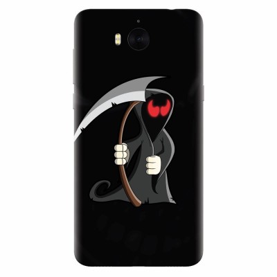 Husa silicon pentru Huawei Y6 2017, Grim Reaper foto