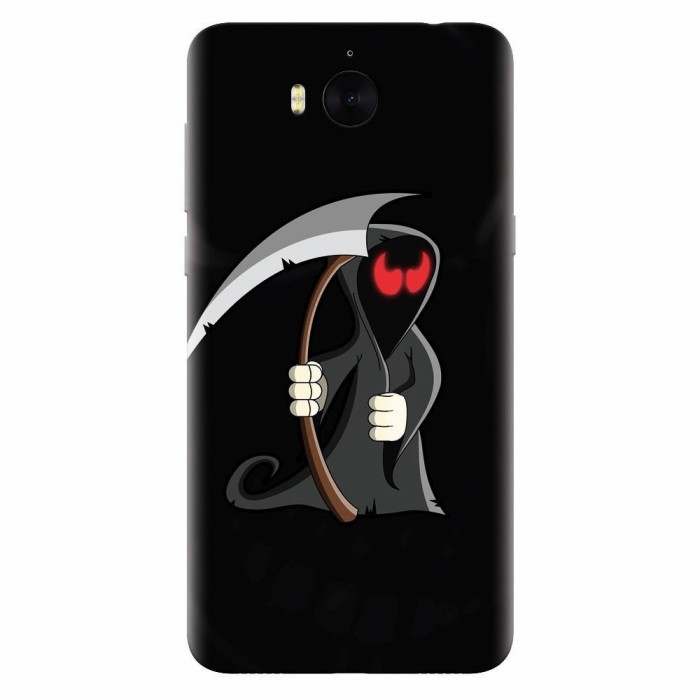 Husa silicon pentru Huawei Y6 2017, Grim Reaper