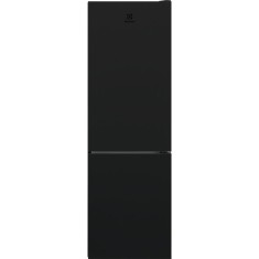Combina frigorifica Electrolux LNT7ME32M2, 330 litri, No Frost, TwinTech, Cooling 360&deg;, Clasa E, Sticla neagra